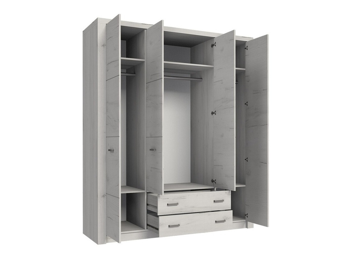 Set za spavaću sobu Serfeno 120 (Bijela Craft)