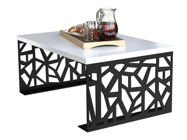Stolić za kavu Germantown 101 (Mat crna + Sjajno bijela)