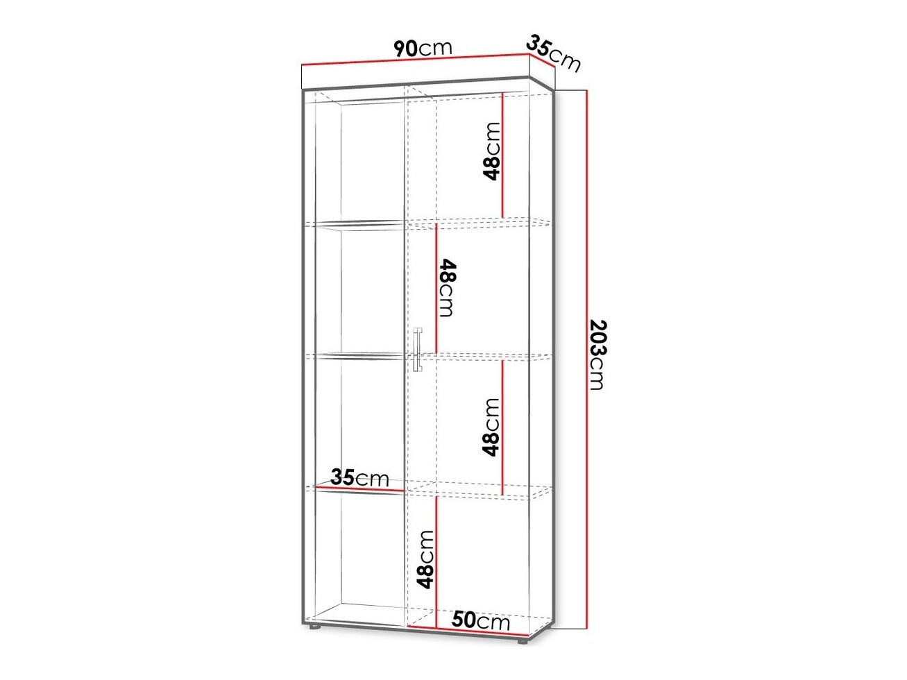 Polica Cormiru 100 (Šljiva + grafit)