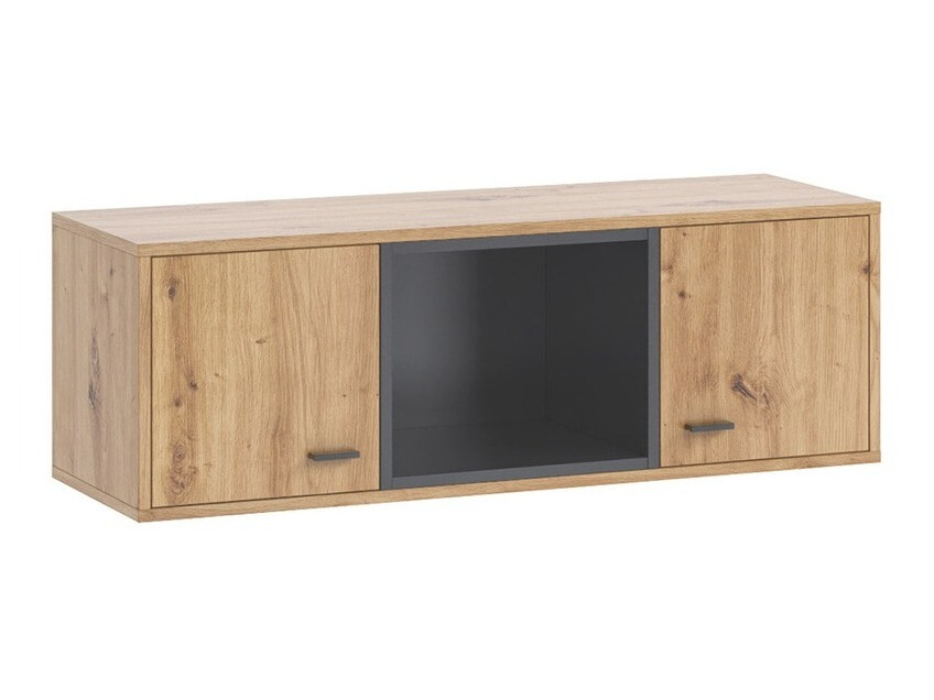 Zidni ormarić Baltesi 111 (Artisan hrast + Crna)