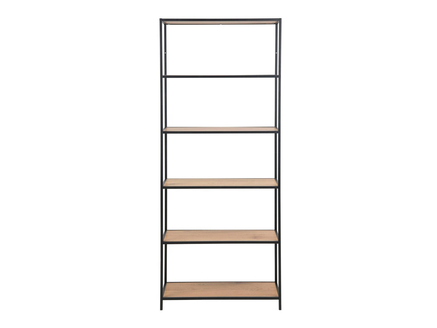 Polica Norsica Sevferi 107 (Divlji hrast + Crna)