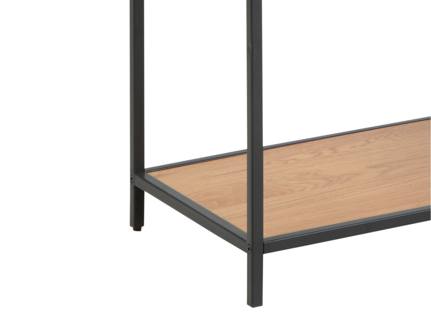 Polica Norsica Sevferi 107 (Divlji hrast + Crna)