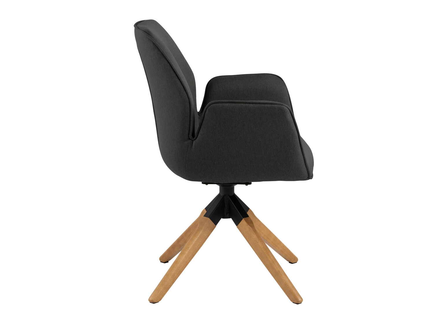 Stolica Norsica 391 (Tamno siva + Svijetlo drvo)