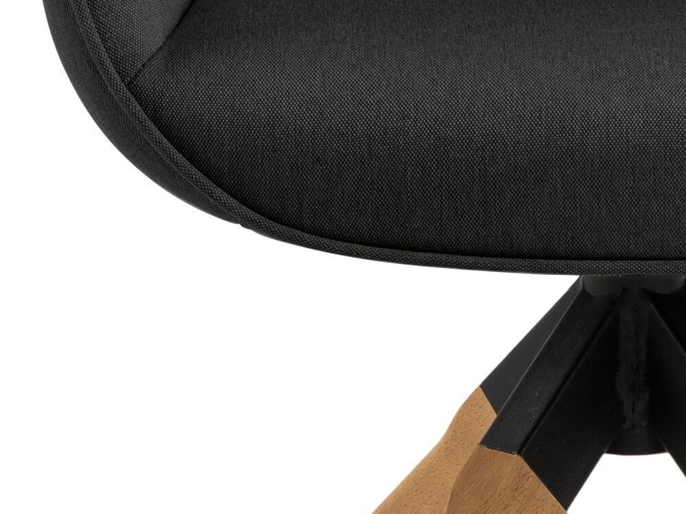 Stolica Norsica 391 (Tamno siva + Svijetlo drvo)