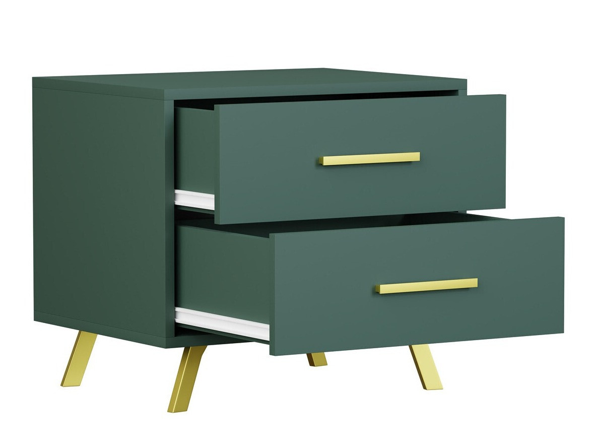 Set za spavaću sobu Dortivu 154 (Zelena + Inari 96)