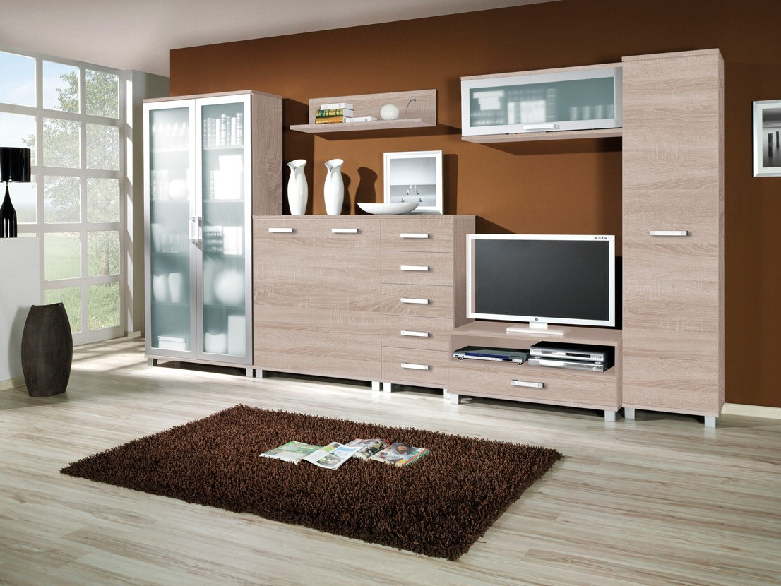 Zidna polica Cirevau 116 (Sonoma hrast)