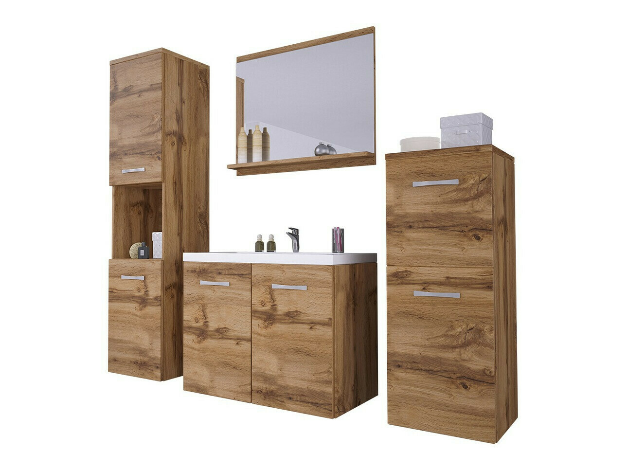 Kupaonski namještaj Sarasota 108 (Hrast Wotan)