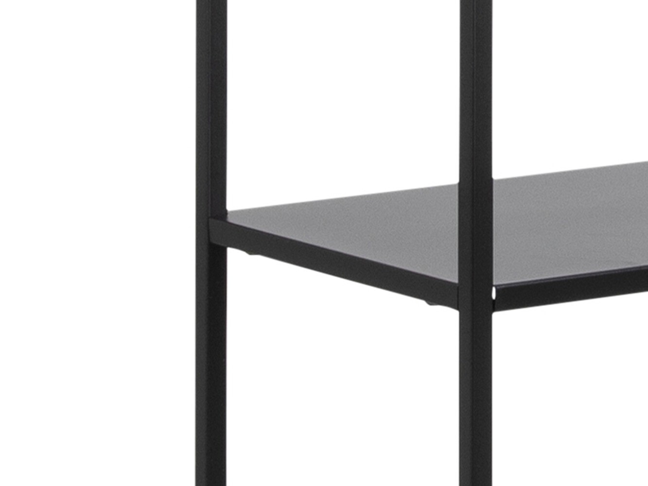 Polica Norsica Teruva 104 (Crna)