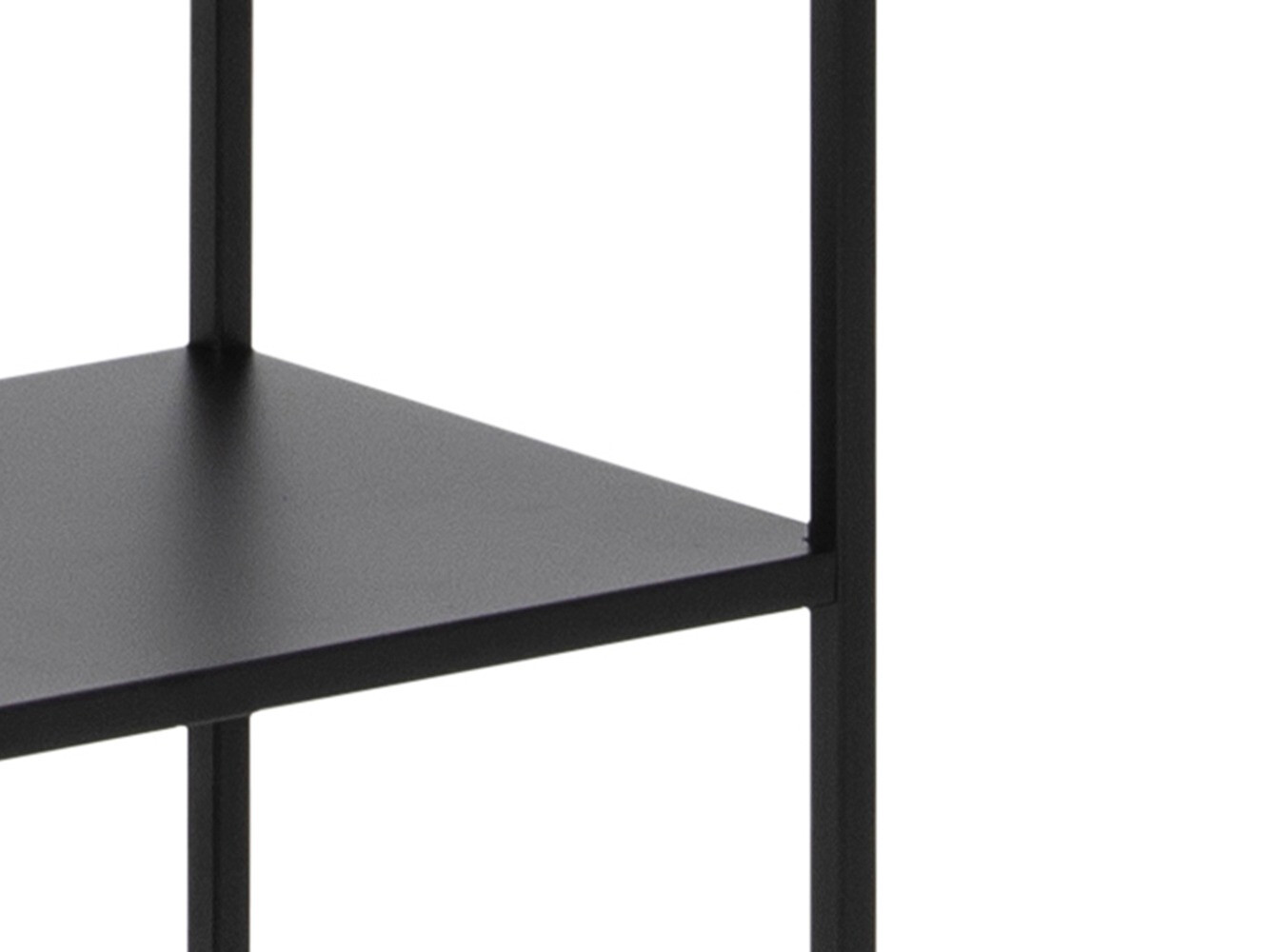 Polica Norsica Teruva 104 (Crna)