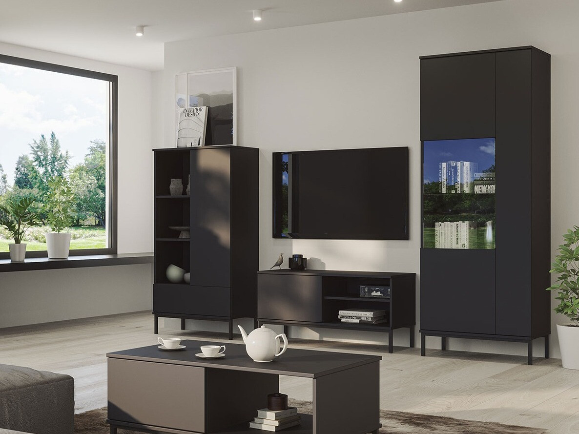 Polica Lomsore 103 (Crna)