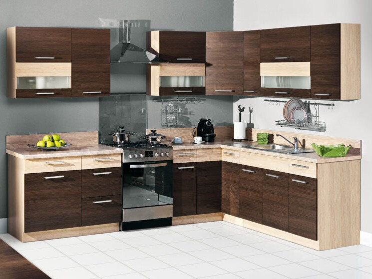 Modularni ormarić za ugradbene aparate Mode Dark 114