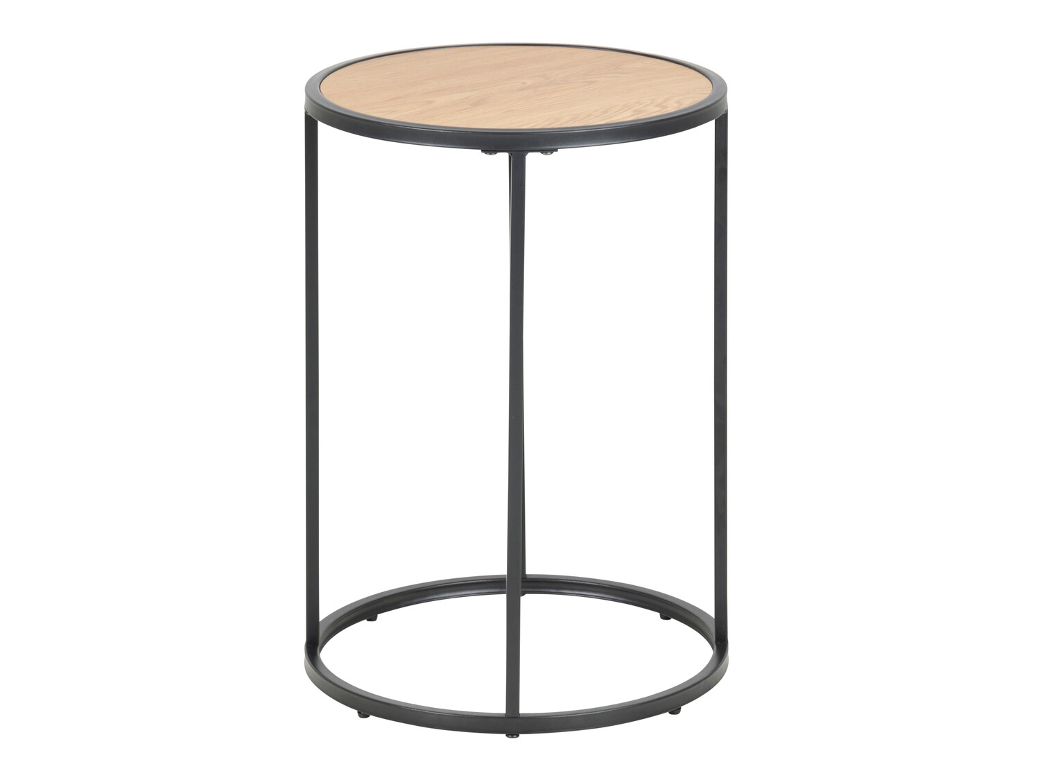 Pomoćni stolić Norsica Sevferi 118 (Divlji hrast + Crna)