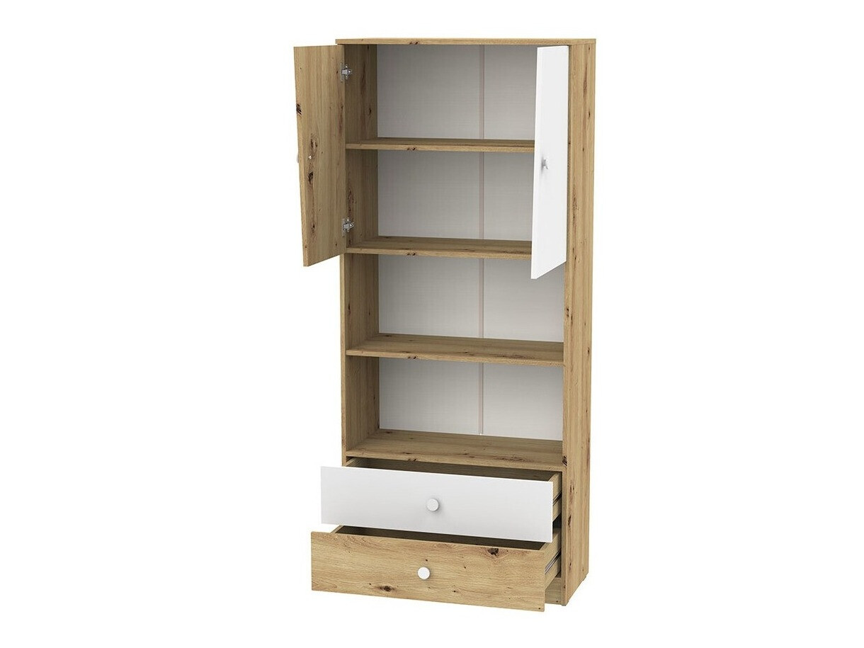 Set namještaja Almira 114 (Hrast Artisan + Bijela)