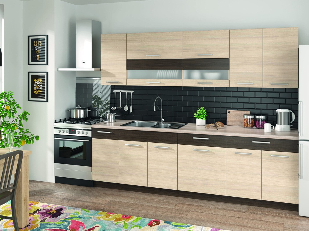 Modularni ormarić za sudoper s vratima Mode Light 116