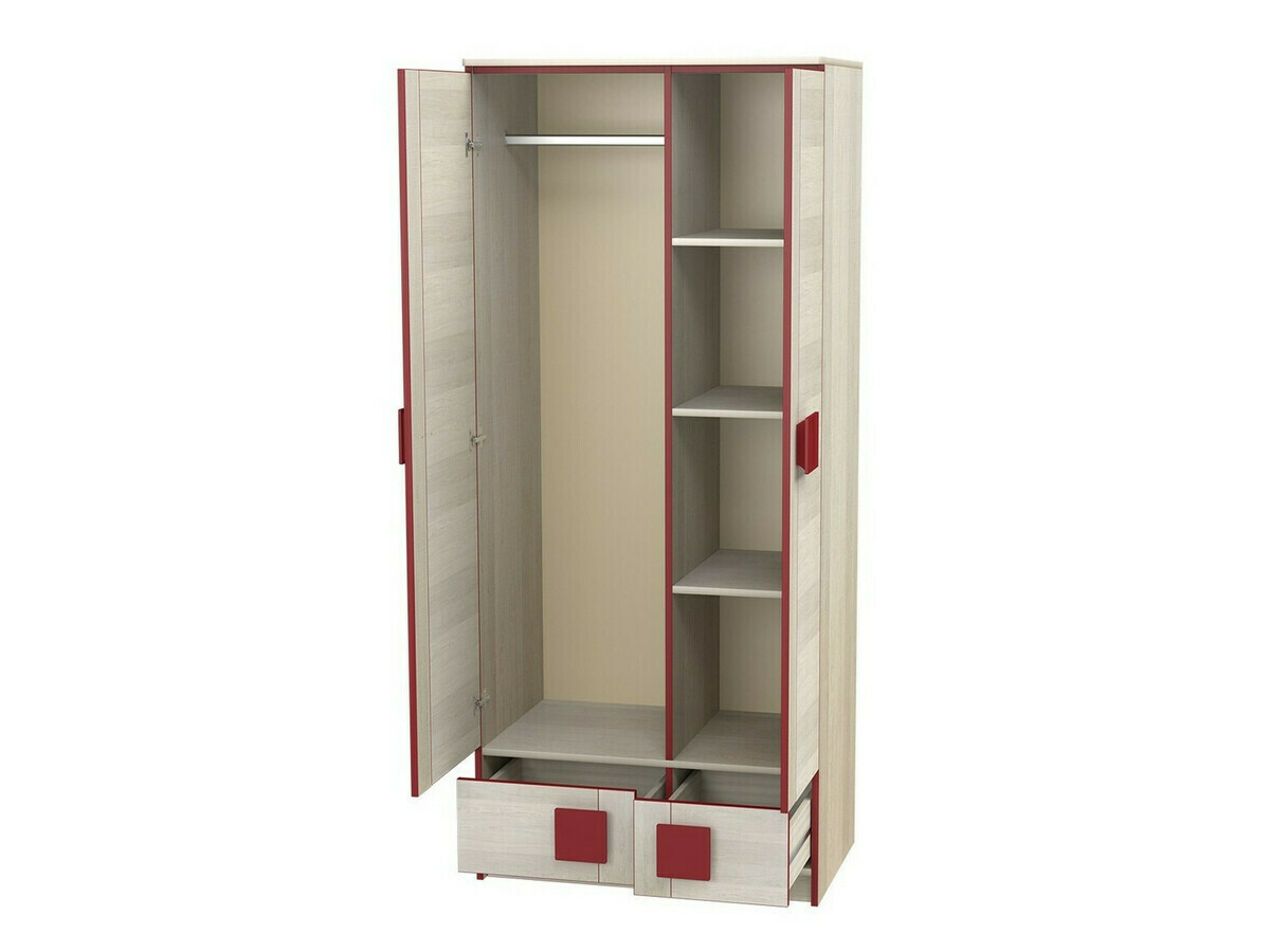 Ormar Elmenou 100 (Bijela + Antracit)