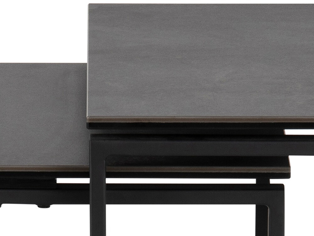 Set pomoćnih stolića Norsica 406 (Crna)