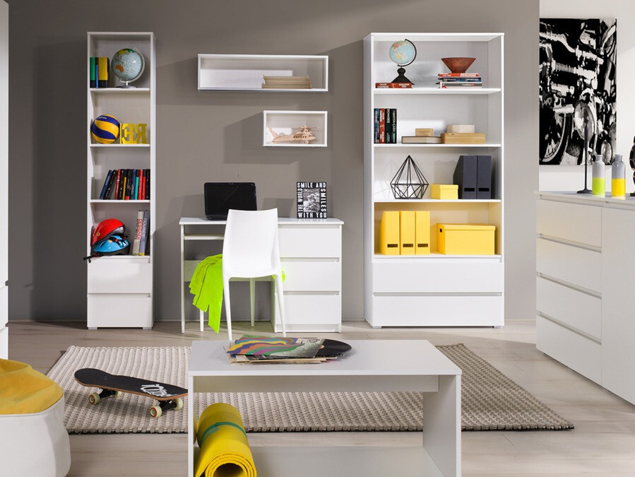 Zidna polica Cirdora 110 (Bijela)