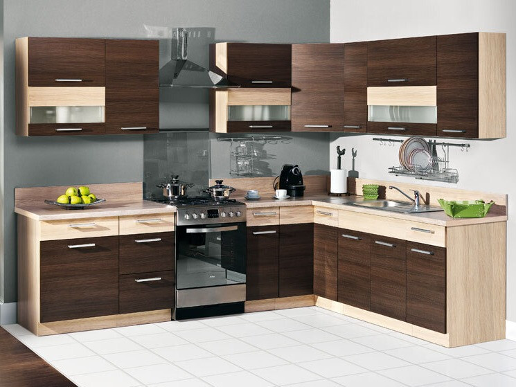 Modularni ormarić s ladicama Mode Dark 124