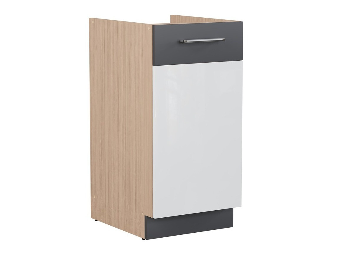 Modularni ormarić s vratima Mode White 123
