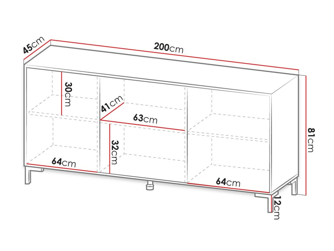 Ormarić Charlotte 158 (Bijela + Bijeli mramor)