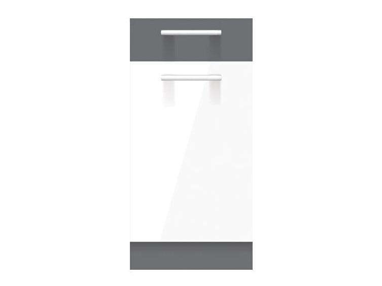 Modularni ormarić s ladicom i vratima Mode White 117