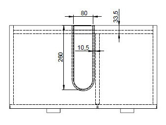 Samostojeći kupaonski ormarić za umivaonik Levciro 102 (Sjajno bijela + Navarra hrast)