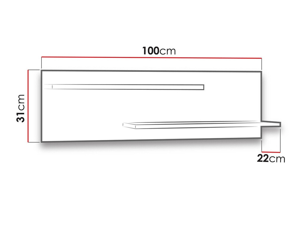 Zidna polica Fivelbo 106 (Monastery hrast)