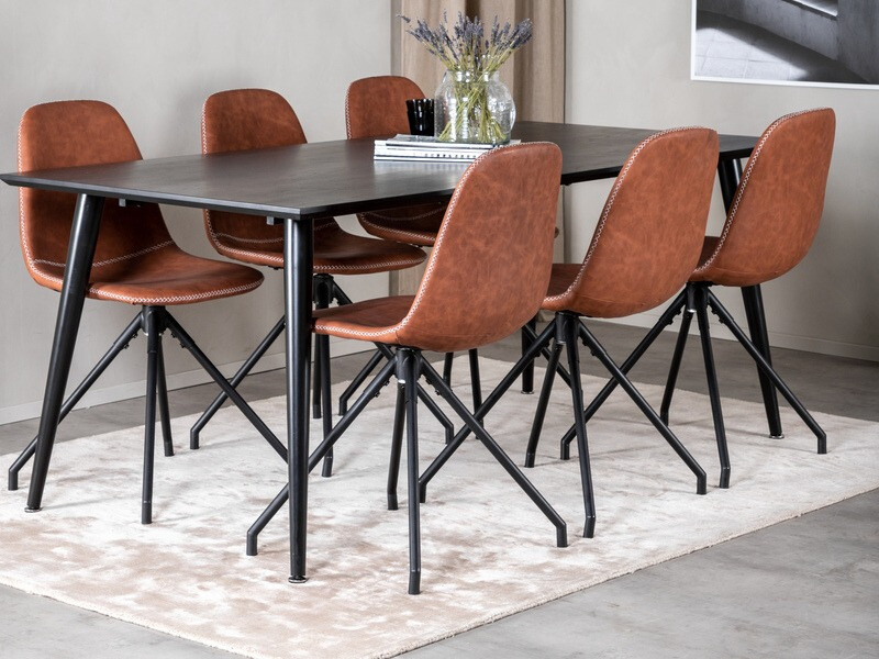 Stolica Dallas 166 (Smeđa)