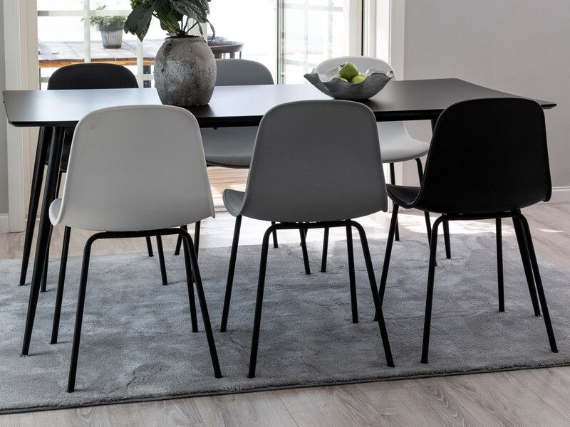 Stolica Dallas 170 (Bijela + Crna)