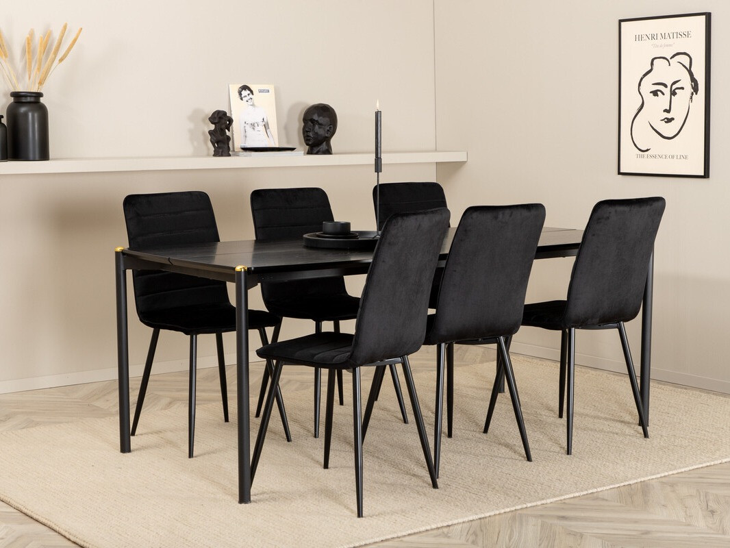 Stolica Dallas 2552 (Crna)