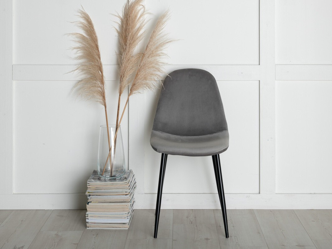 Stolica Dallas 2699 (Svijetlo siva + Crna)