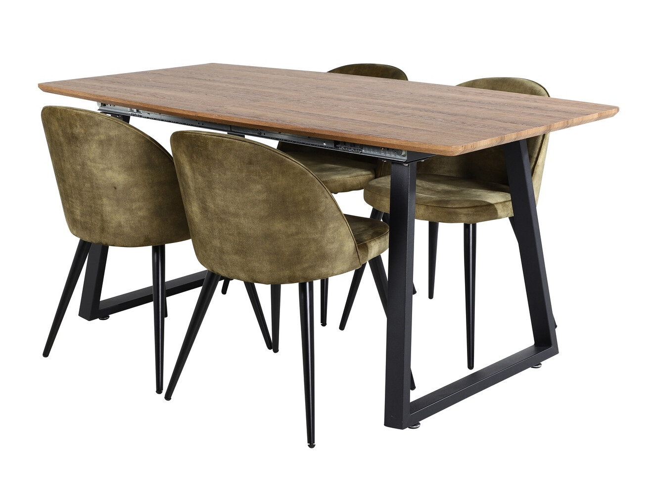 Blagovaonski set Dallas 335 (Zagasito zelena + Crna)