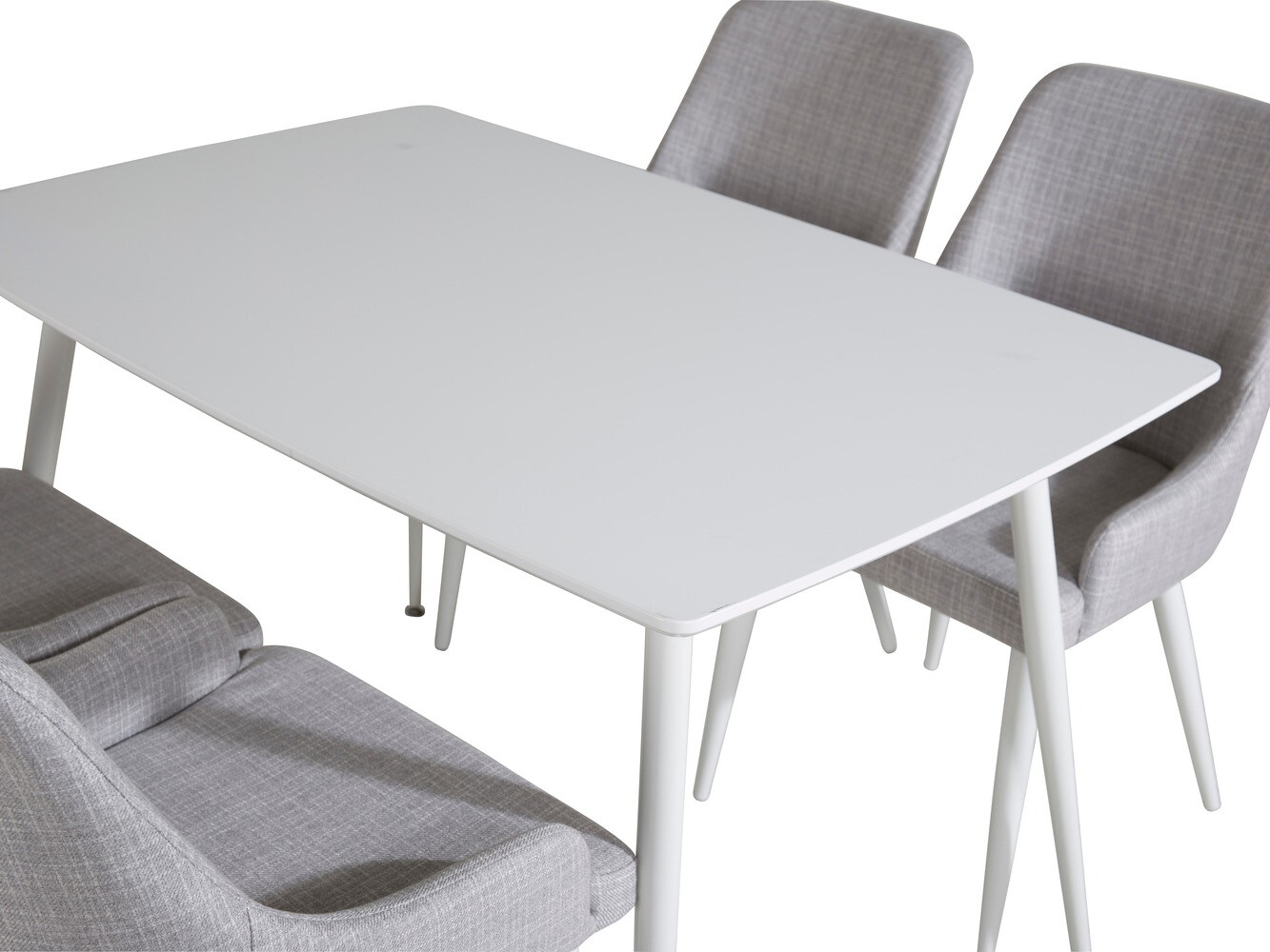 Blagovaonski set Dallas 1895 (Bijela + Svijetlo siva)