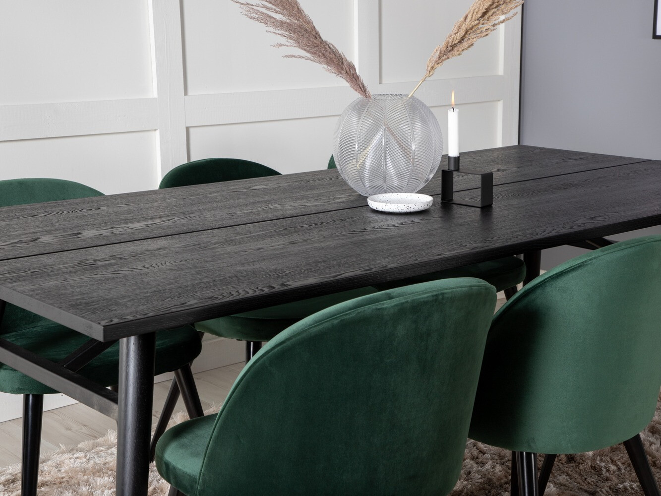 Blagovaonski set Dallas 1676 (Zelena + Crna)