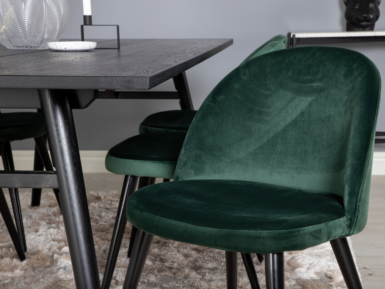 Blagovaonski set Dallas 1676 (Zelena + Crna)