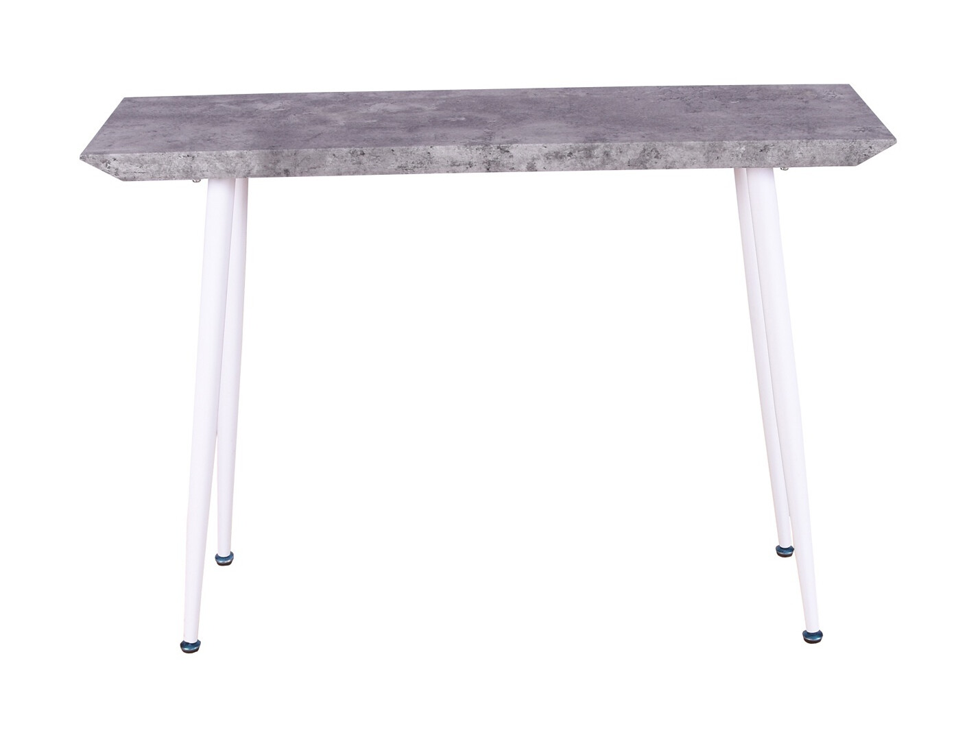 Konzolni stolić Dallas 226 (Boja betona + Bijela)