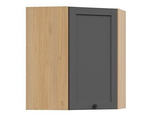 Modularan zidni kutni ormarić Grey 132