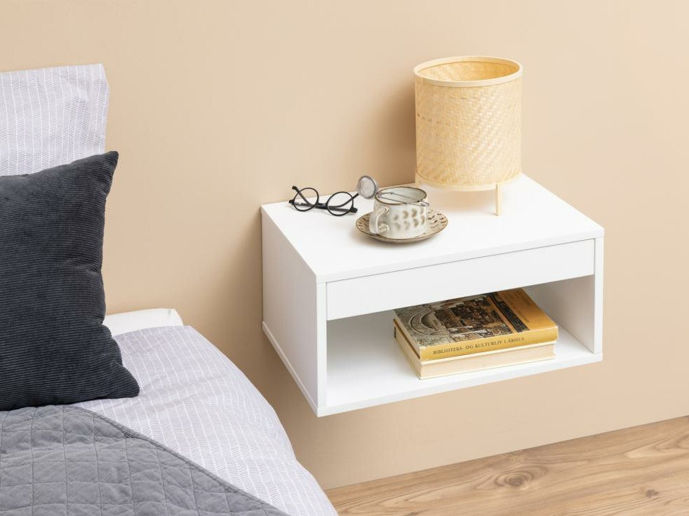 Noćni ormarić Norsica 600 (Bijela)