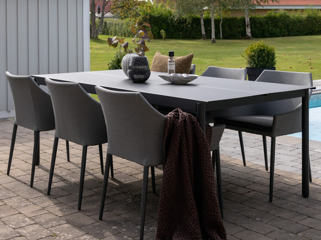 Vrtna stolica Dallas 2563 (Crna + Siva)