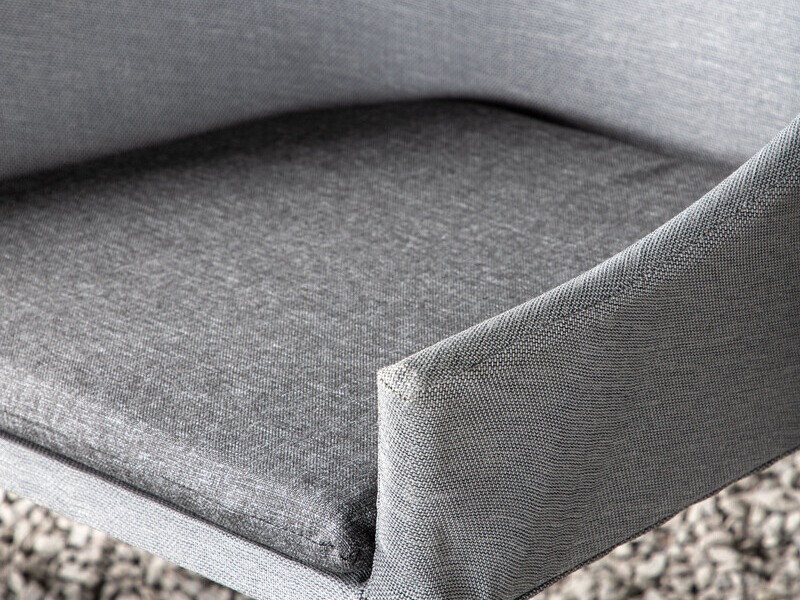 Vrtna stolica Dallas 2563 (Crna + Siva)