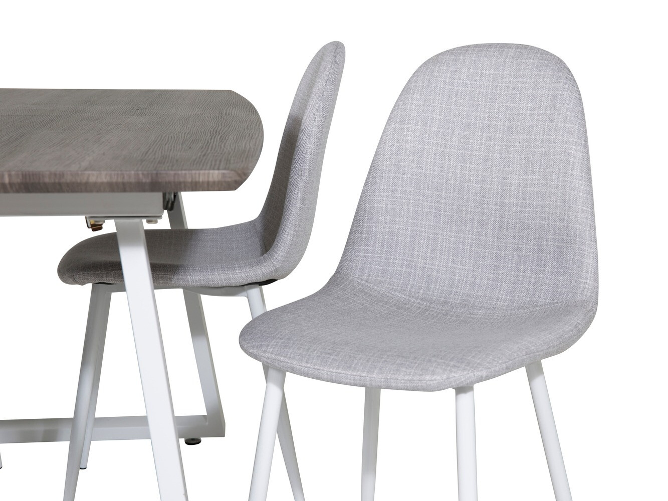 Blagovaonski set Dallas 1979 (Bijela + Svijetlo siva)