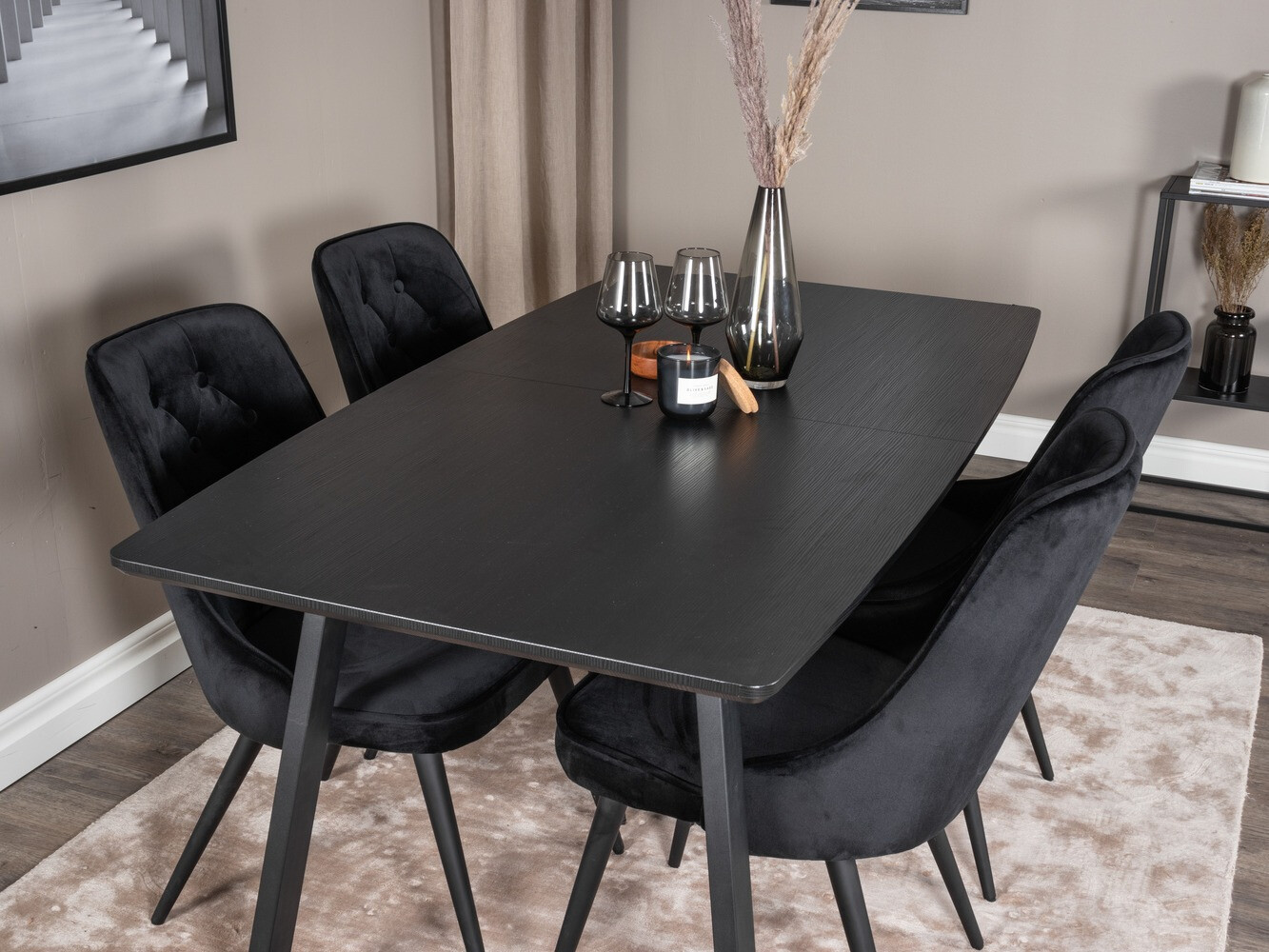 Blagovaonski set Dallas 1993 (Crna)