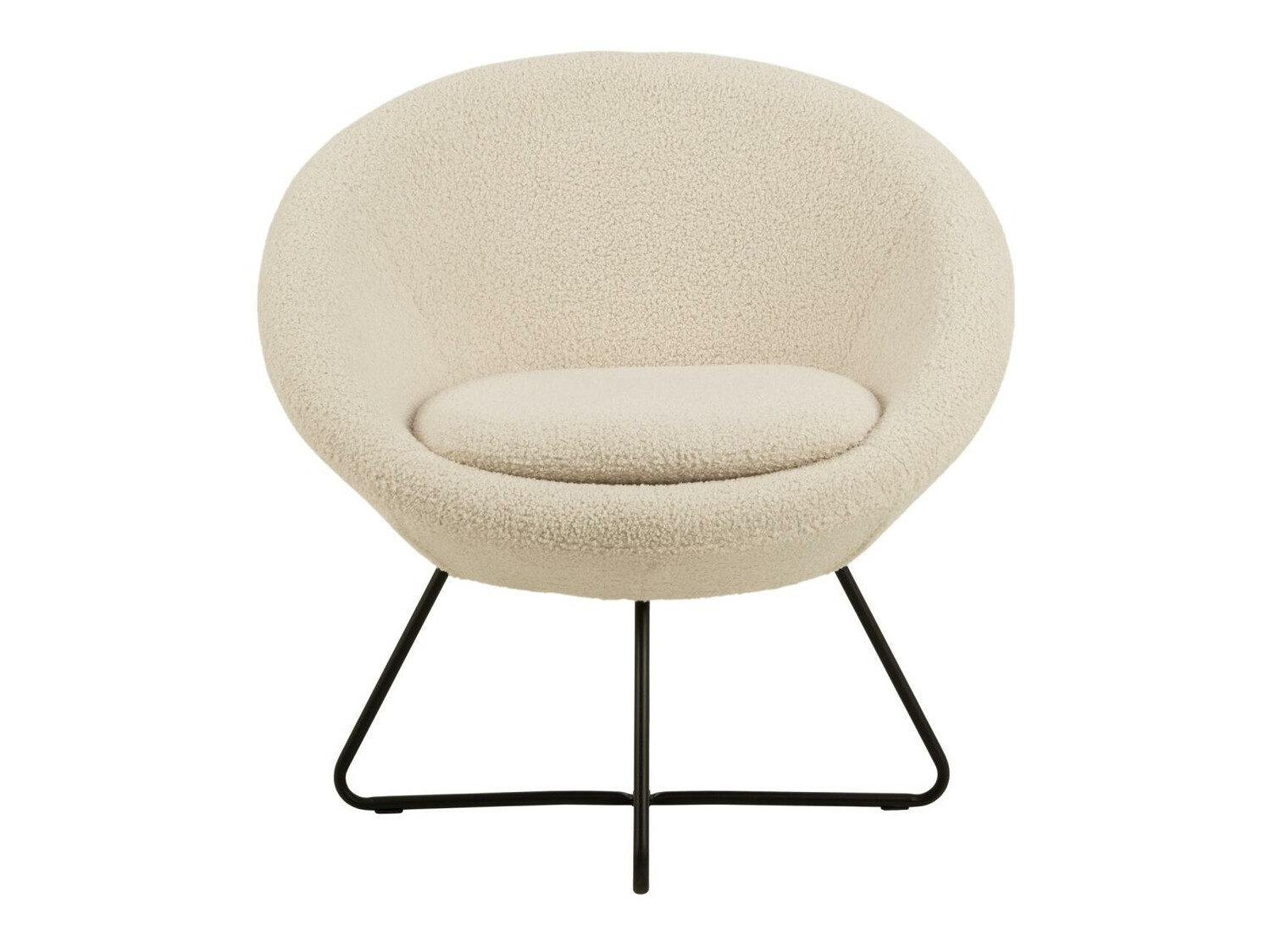 Fotelja Norsica 245 (Krem + Crna)