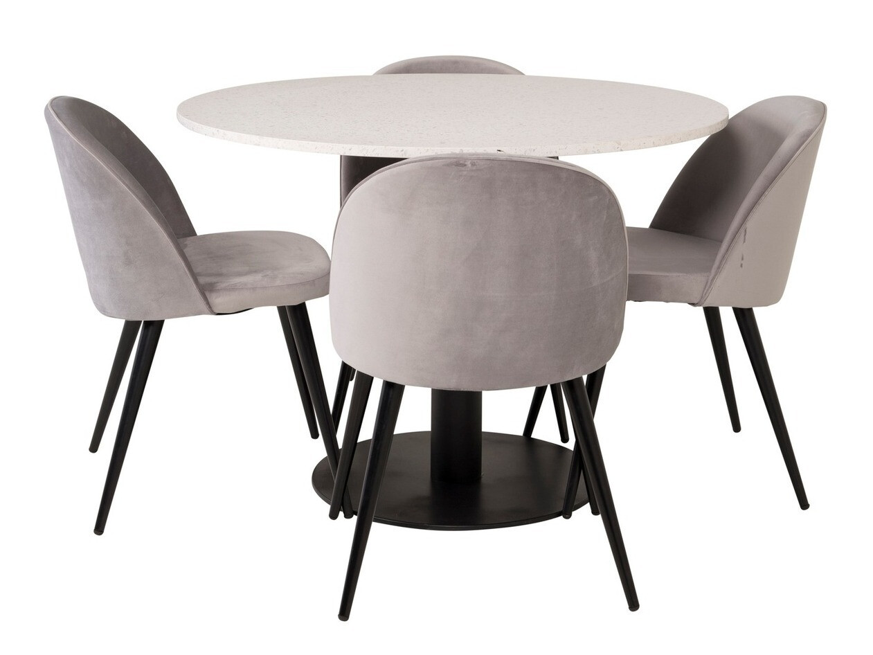 Blagovaonski set Dallas 1107 (Siva + Crna)