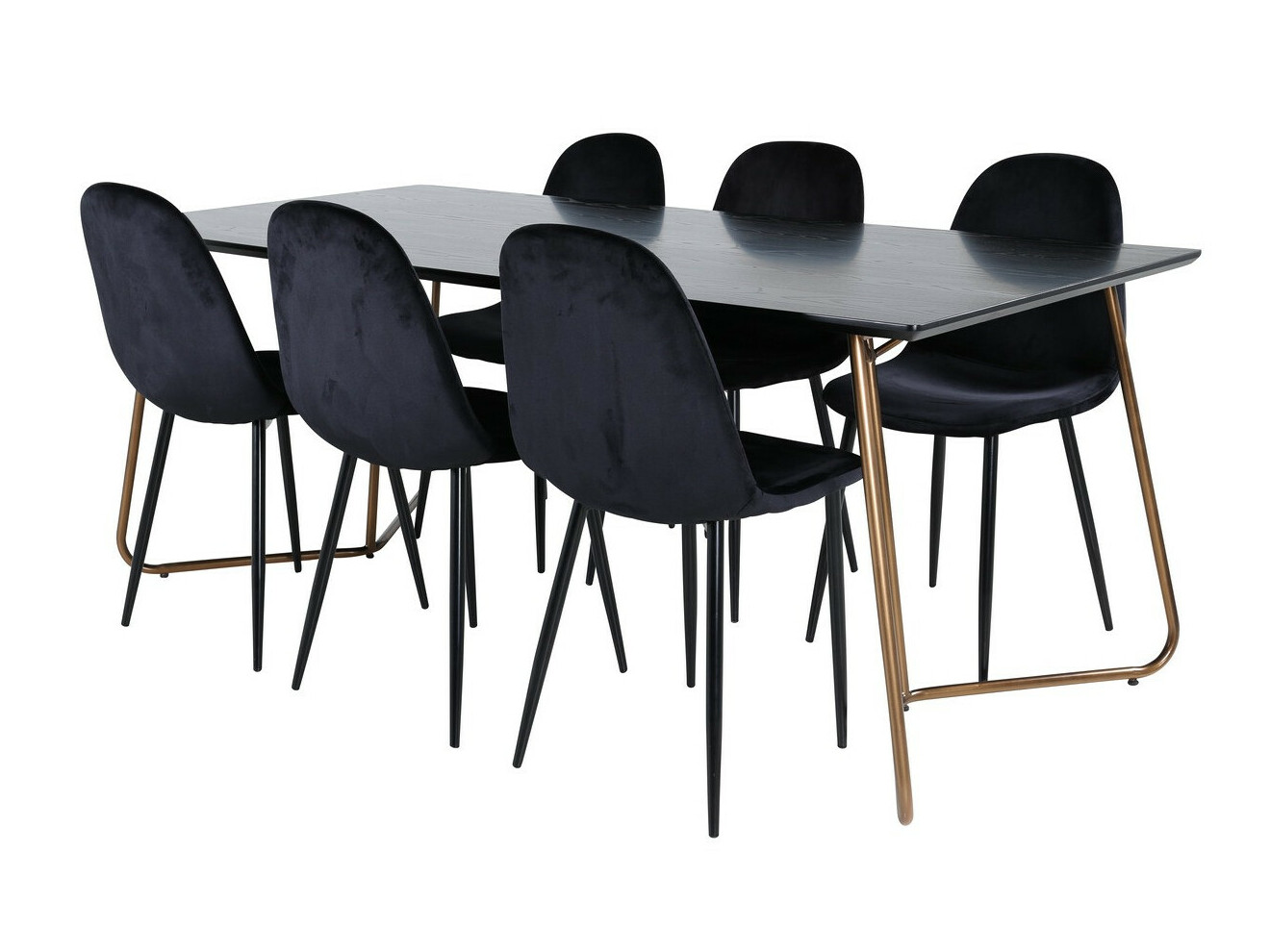 Blagovaonski set Dallas 2713 (Crna)