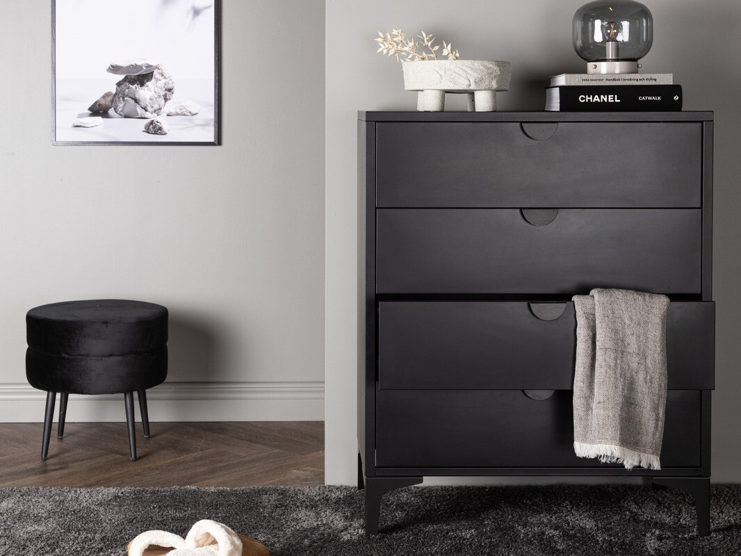 Komoda Romcamu 102 (Crna)