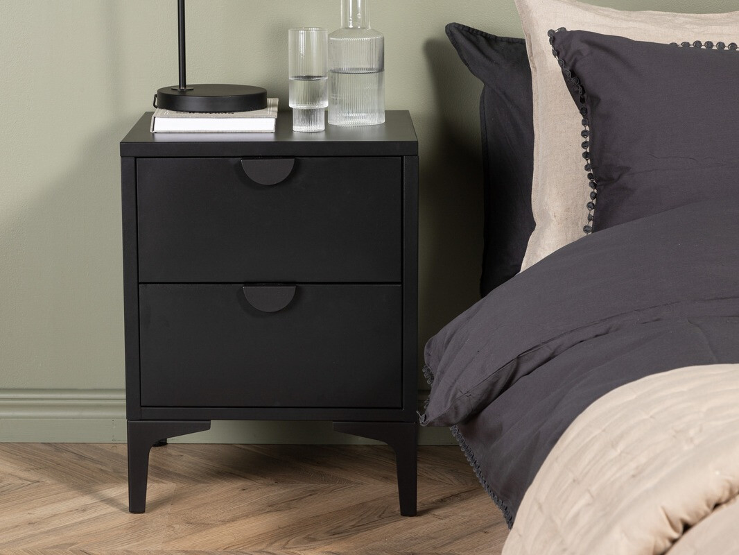 Noćni ormarić Romcamu 101 (Crna)