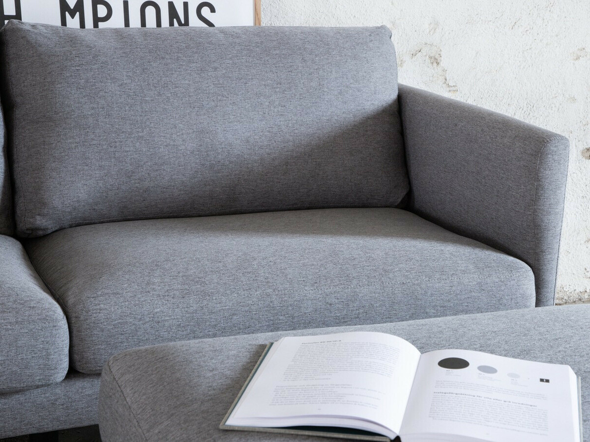 Tapecirani namještaj Fercame 105 (Crna + Siva)