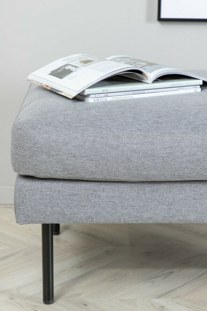 Tapecirani namještaj Fercame 105 (Crna + Siva)