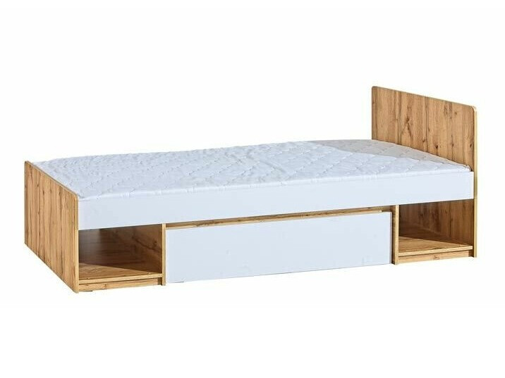 Krevet Evaropha 108 (Hrast Wotan + Bijela)